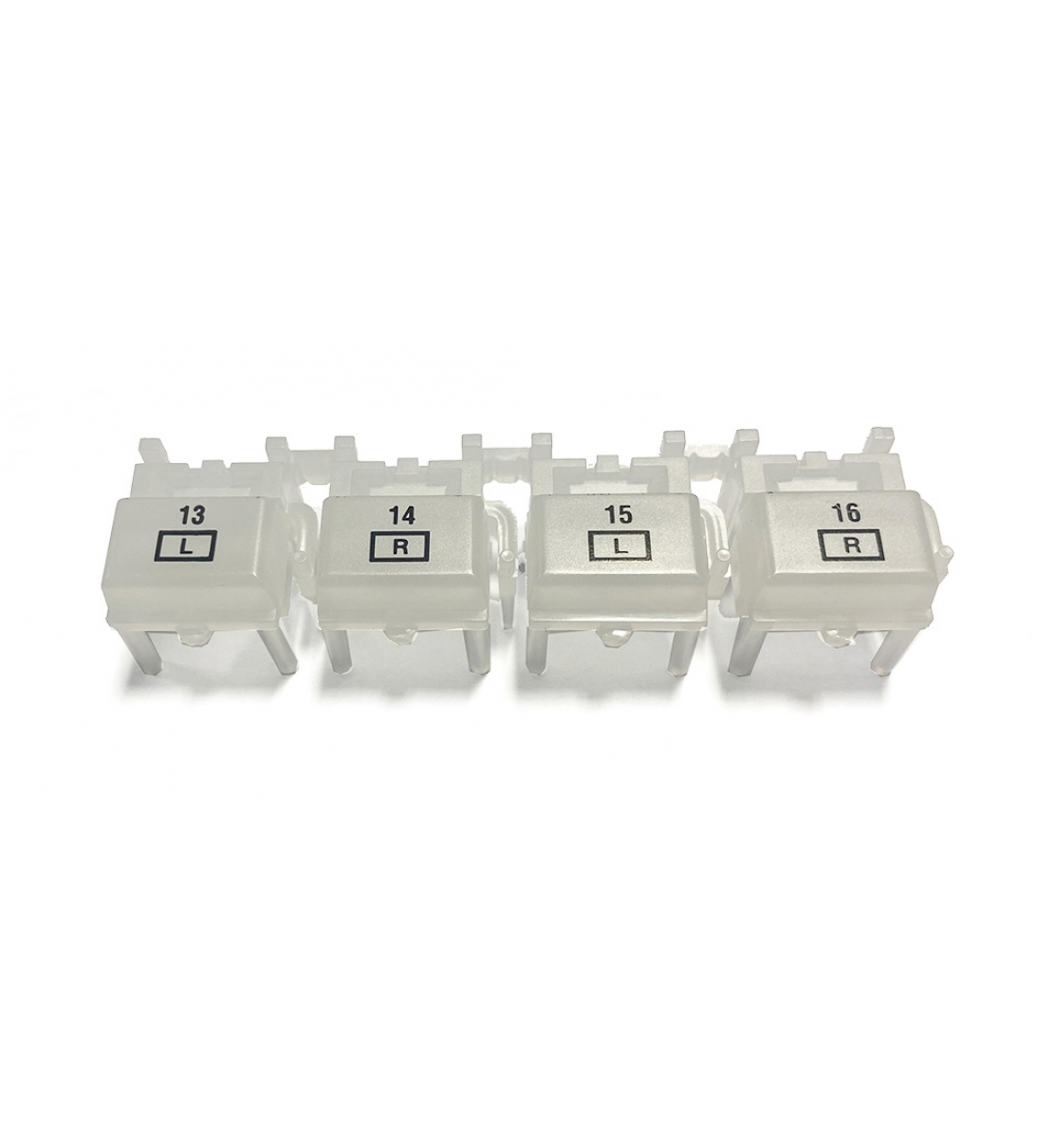 Set di quattro pulsanti (13-16) per registratore digitale, Korg 620041400